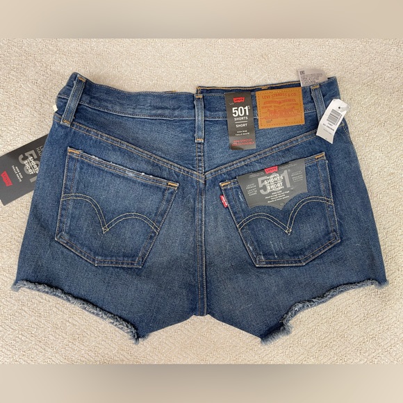 Levi's 501 ORIGINAL SHORT SIZE 28 - Picture 3 of 5